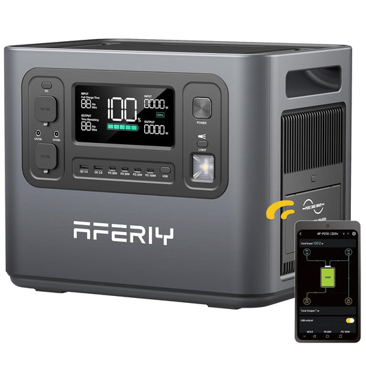 Aferiy P210 Portable Power Station 2400W 2048Wh