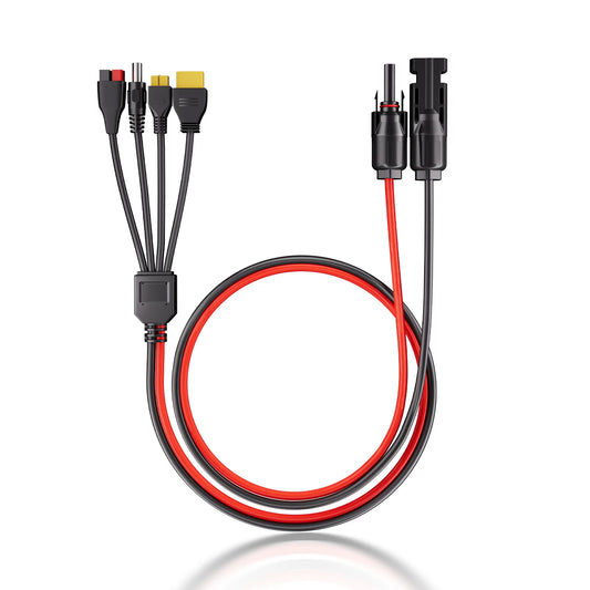 4-in-1 Connector Solar Panel Extension Cable