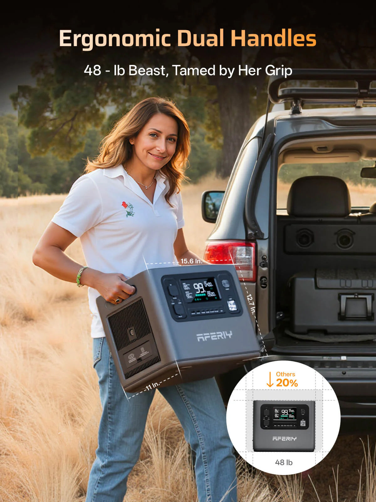 Aferiy P280 Portable Power Station 2800W 2048Wh