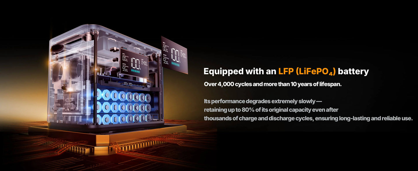 Aferiy P110-E Portable Power Station 1200W 1008Wh