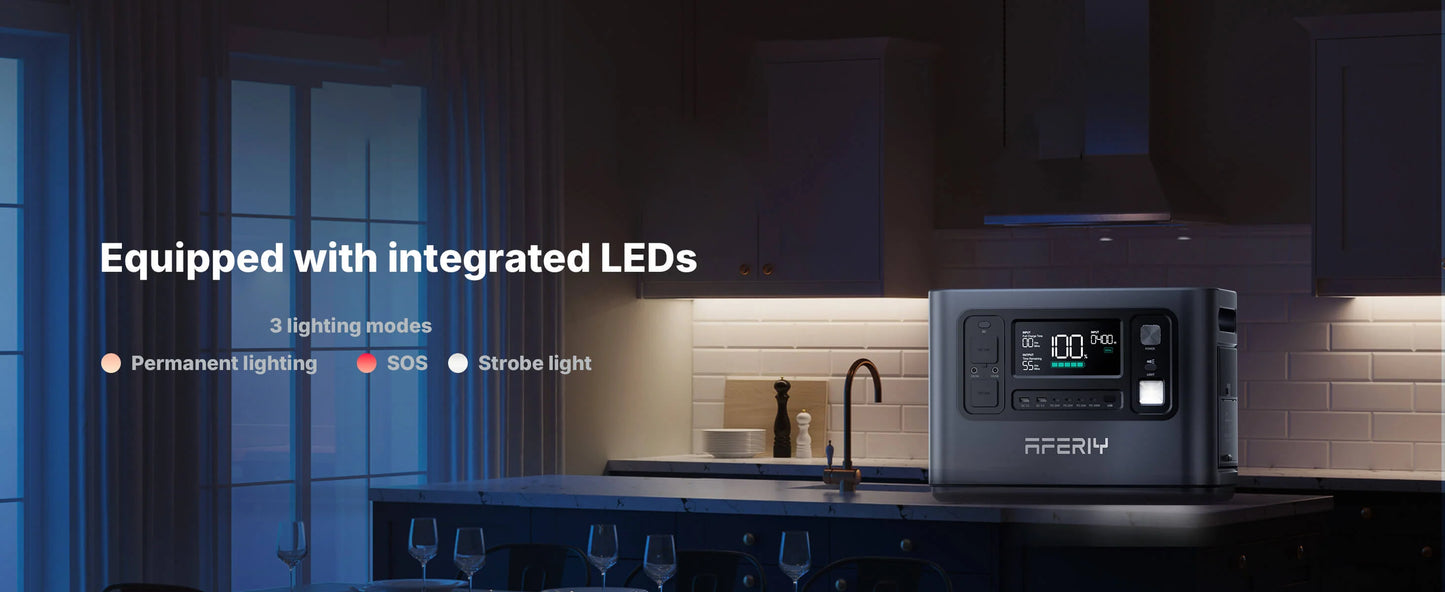 Aferiy P110-E Portable Power Station 1200W 1008Wh