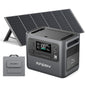 Aferiy P110 Portable Power Station 1200W 960Wh + 400W Solar Panel