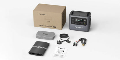 Aferiy P110 Portable Power Station 1200W 960Wh + 200W Solar Panel