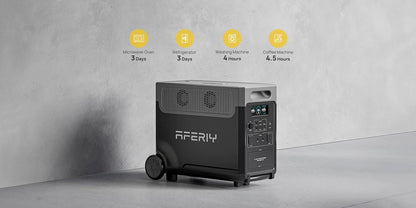 Aferiy P310 Portable Power Station 3600W 3840Wh P310 Expandable