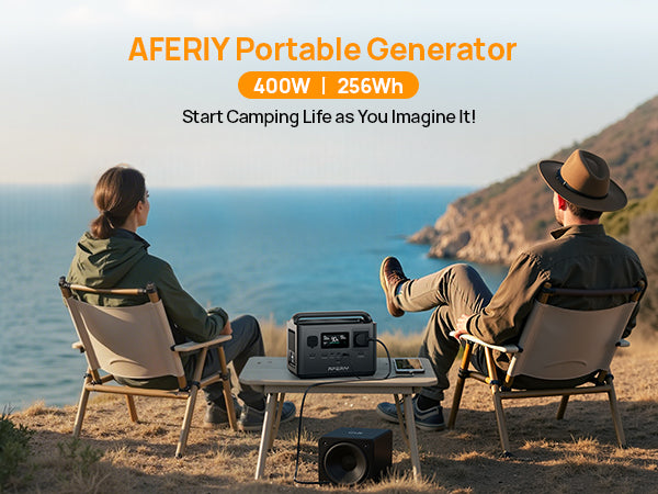 Aferiy Portable Power Station 400W 256Wh P040