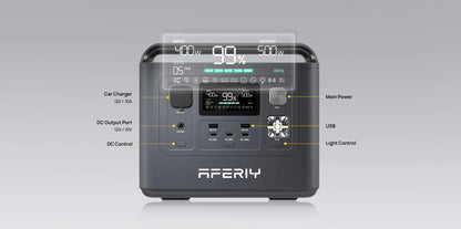 Portable Power Station 800W 512Wh