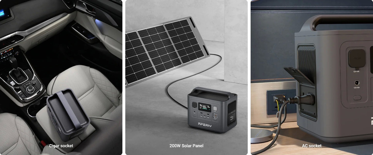 Portable Power Station 800W 512Wh