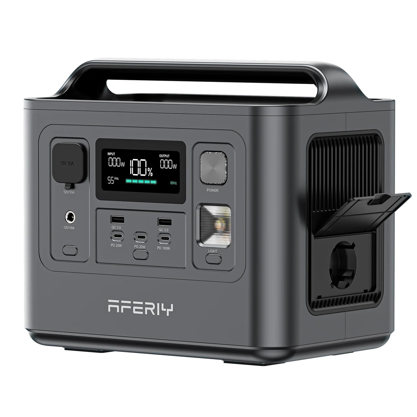 Portable Power Station 800W 512Wh