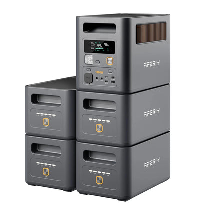Aferiy P180 Pro Portable Power Station 1800W 1024Wh-5120Wh